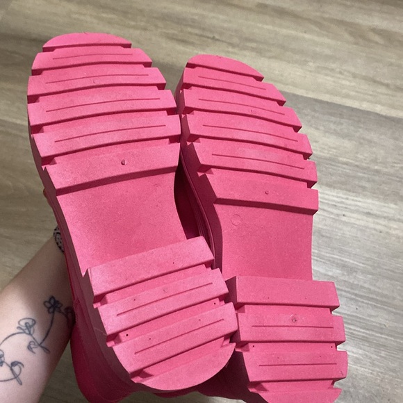 Shoe Dazzle Combat Boots size 7.5 - Picture 3 of 3